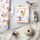 Search for girls gymnastics wrapping paper Tumbling