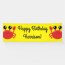Search for cartoon party birthday banners Cute