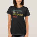 Search for sept 19 tshirts 2004
