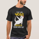 Search for cat yoga tshirts Design