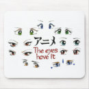 Search for anime eyes mousepads Manga
