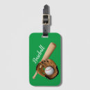 Search for baseball luggage tags Green