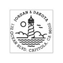 Search for lighthouse rubber stamps Nautical