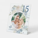 Search for floral wedding tabletop signs Boho