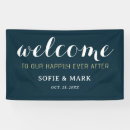 Search for welcomed wedding banners Modern