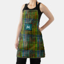 Search for blue green plaid aprons Traditional