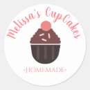 Search for sprinkled cupcake stickers Bakery