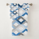 Search for chevron bath towels Blue