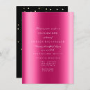 Search for fuchsia and black invitations Gold