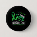 Search for awareness butterfly badges Mental health