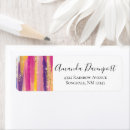 Search for rainbow glitter return address labels Trendy