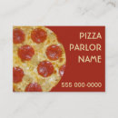Search for pizza business cards Pie