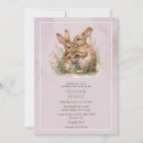Search for spring bunny baby shower invitations Elegant