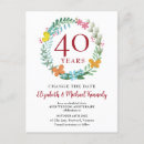 Search for fortieth anniversary cards Ruby