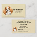Search for pet grooming appointment cards Modern