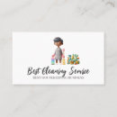 Search for funny cleaning business cards Housekeeper