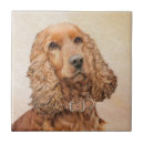 Search for cocker spaniel home decor Red