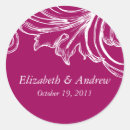 Search for raspberry wedding stickers Pink