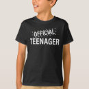 Search for 13th birthday kids tshirts Teenager