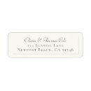 Search for feminine return address labels Minimal