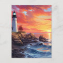 Search for coastal sunset postcards Ocean