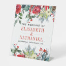 Search for christmas wedding tabletop signs Watercolor