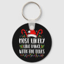 Search for elves key rings Xmas