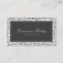 Search for jewelry store business cards Elegant