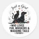 Search for girl dog stickers For her