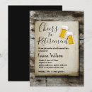 Search for cheers beers retirement invitations Retiring