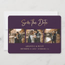 Search for modern photo save the dates Gold