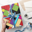 Search for red white blue wrapping paper Retro