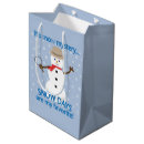 Search for snowman gift bags Snowflakes