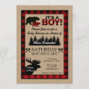 Search for lumberjack baby shower invitations Buffalo