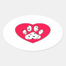 Search for dalmatian print stickers Red