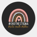 Search for end of the rainbow stickers Mental health recovery