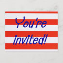 Search for patriotic red invitations Retirement