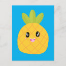 Search for kawaii fruit postcards Cartoon