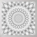 Search for black floral pattern posters White