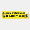 Search for al gore bumper stickers Hoax