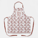 Search for whimsical trees aprons Red