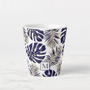 Search for navy blue and gold mugs Monogrammed