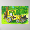 Search for loader posters Backhoe