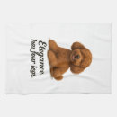 Search for poodle tea towels Puppy