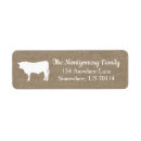 Search for rustic burlap return address labels Trendy