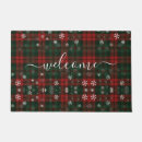 Search for buffalo plaid doormats Initial