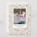 Search for vintage style christmas cards Holly