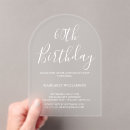 Search for womens 60th birthday invitations Typography