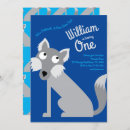 Search for cute wolf invitations Kids