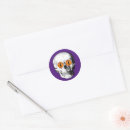Search for demon skull stickers Halloween